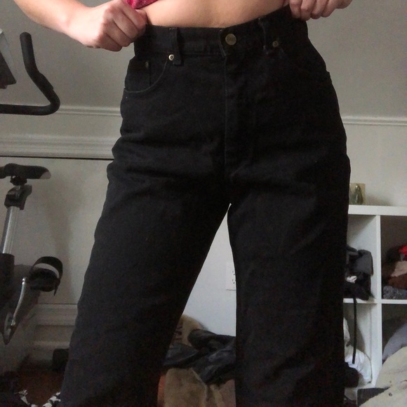 Vintage Black LL Bean Mom Jeans - Picture 2 of 4